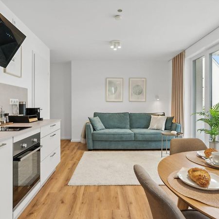 Deluxe Apartment In Bielefeld City Mit Parkplatz Und Balkon Bagian luar foto