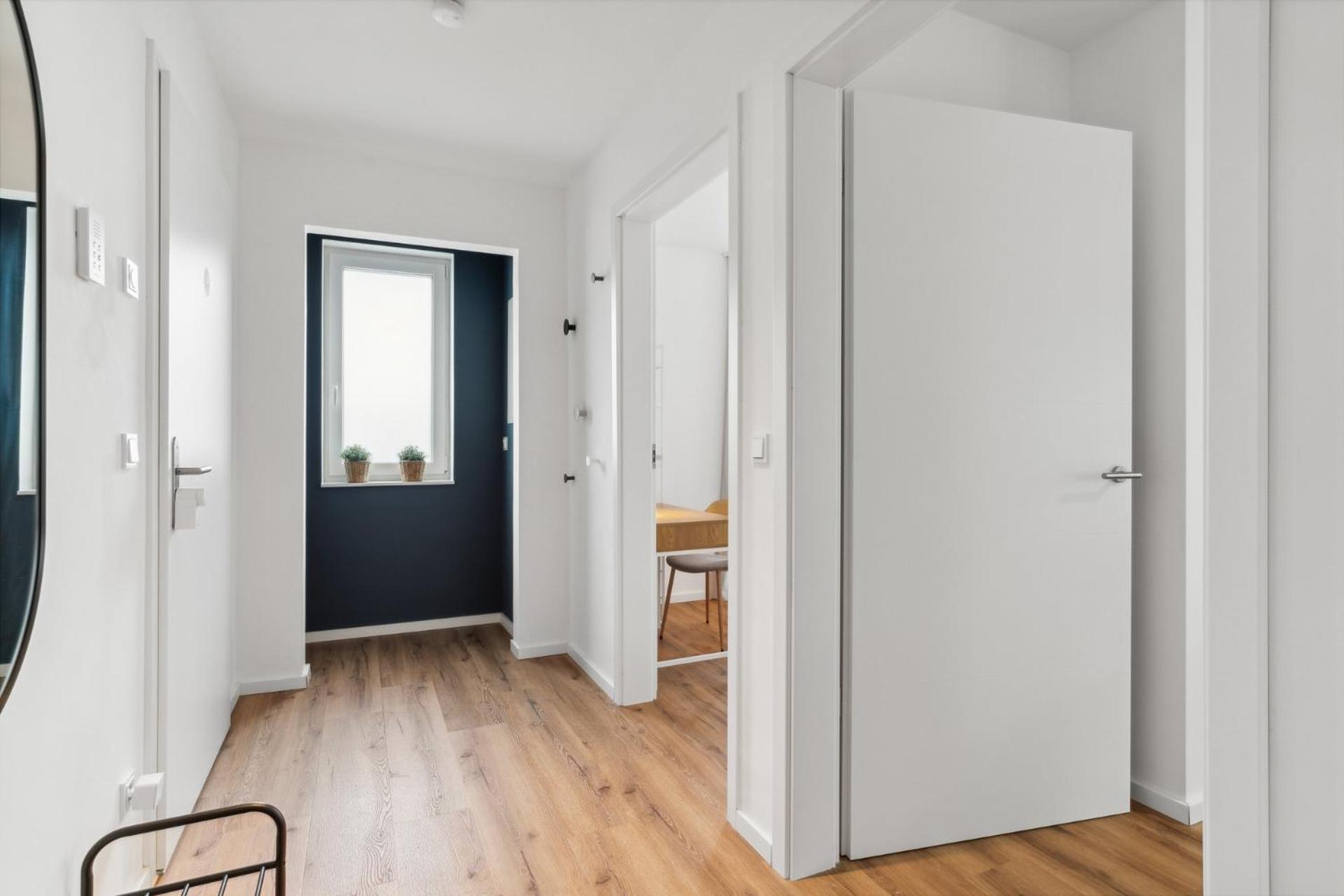 Deluxe Apartment In Bielefeld City Mit Parkplatz Und Balkon Bagian luar foto